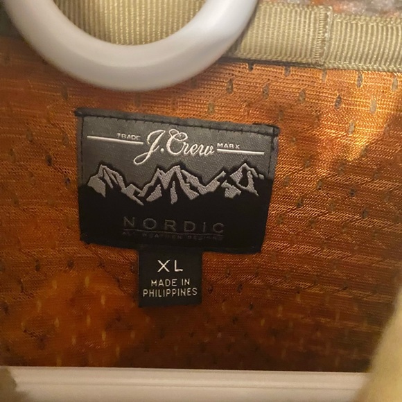 Jcrew Men’s pullover fleece - NORDIC - half zip - XL - Picture 4 of 4